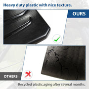 DURAFORCE Polyethylene Hard Top Roof For Polaris Ranger 500 XP700 XP800 UTV Black