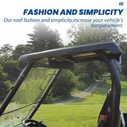 DURAFORCE Polyethylene Hard Top Roof For Polaris Ranger 500 XP700 XP800 UTV Black