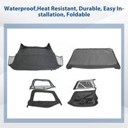 DURAFORCE Soft Top + Upper Skins Set w/ 5 Windows For 97-06 Jeep Wrangler TJ WATERPROOF