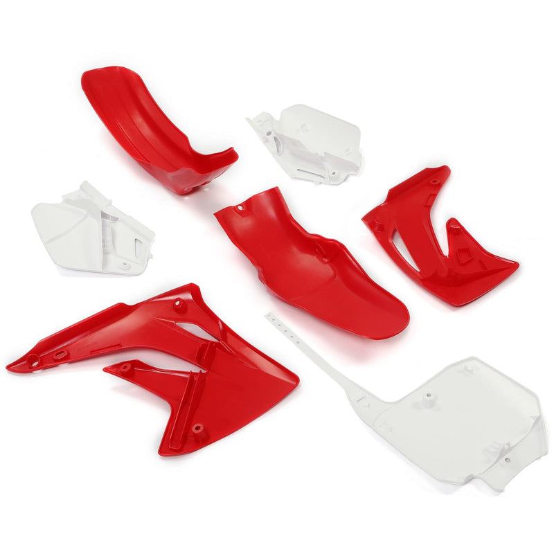 DURAFORCE For Honda CR85R CR85RB 2003-2007 Restyled Plastic Kit Shrouds Fenders Plates