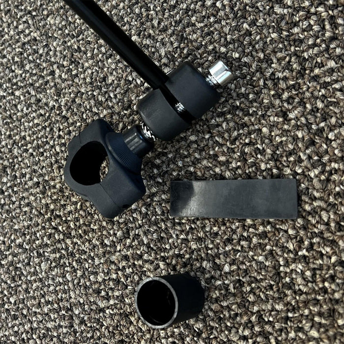 DURAFORCE Motorcycle Windshield Windscreen For Harley Softail Dyna Glide Yamaha 7/8" 1"