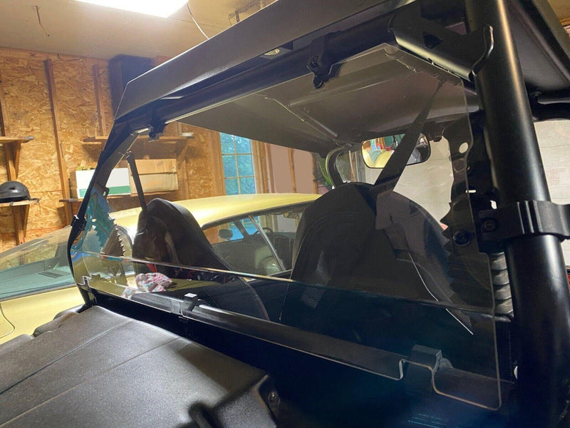 DURAFORCE Rear Windshield Fits Polaris RZR 800 2008-2014 RZR 570 2014-2020 Vent Window