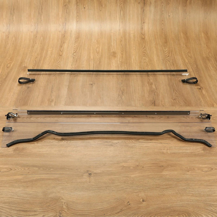 DURAFORCE Flip Clear Windshield For Polaris Ranger 500 4x4/Ranger Crew 700/Ranger XP 700