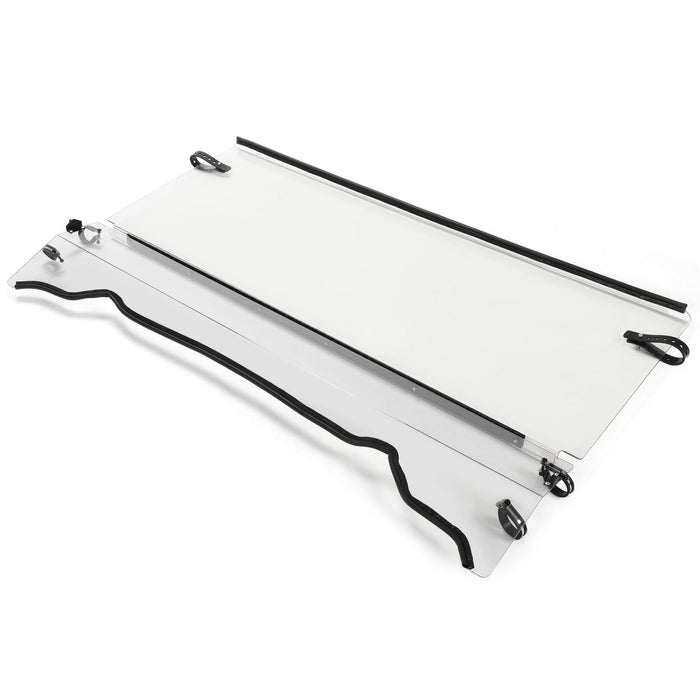 DURAFORCE Flip Clear Windshield For Polaris Ranger 500 4x4/Ranger Crew 700/Ranger XP 700