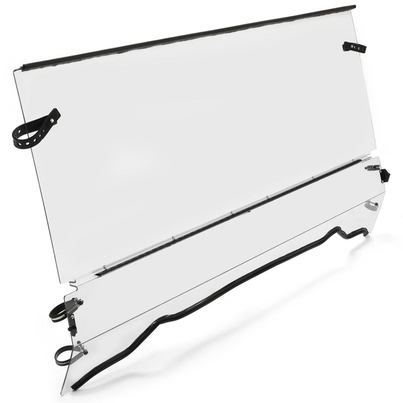 DURAFORCE Flip Clear Windshield For Polaris Ranger 500 4x4/Ranger Crew 700/Ranger XP 700