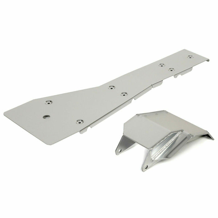 DURAFORCE For Yamaha Banshee YFZ 350 Full Chassis Glide & Swing Arm Skid Plate Gaurd Combo