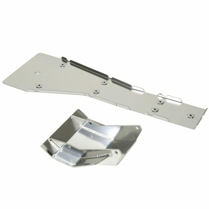 DURAFORCE For Yamaha Banshee YFZ 350 Full Chassis Glide & Swing Arm Skid Plate Gaurd Combo