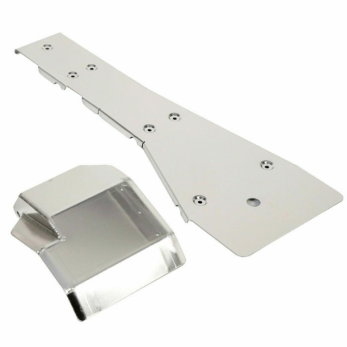 DURAFORCE For Yamaha Banshee YFZ 350 Full Chassis Glide & Swing Arm Skid Plate Gaurd Combo