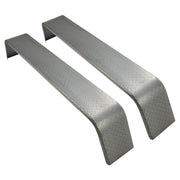 DURAFORCE Dual Tandem Axle Trailer Fenders 72-7/8"x10-1/4"x13" (Fit 13"-15" Tires) - 2 PCS