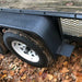 DURAFORCE Dual Tandem Axle Trailer Fenders 72-7/8"x10-1/4"x13" (Fit 13"-15" Tires) - 2 PCS