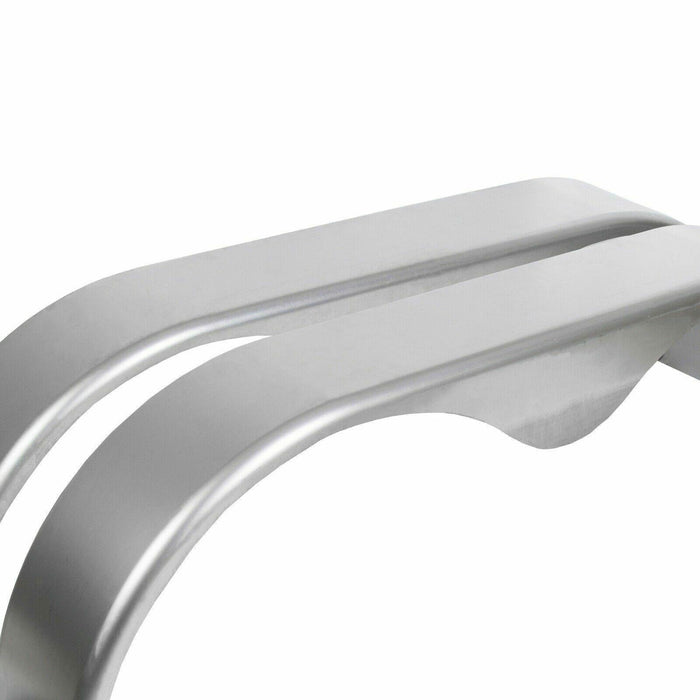 DURAFORCE For 13” 14” 15” Heavy Duty Round Plate Tandem Axle Trailer Fenders 9" x 66" x18"