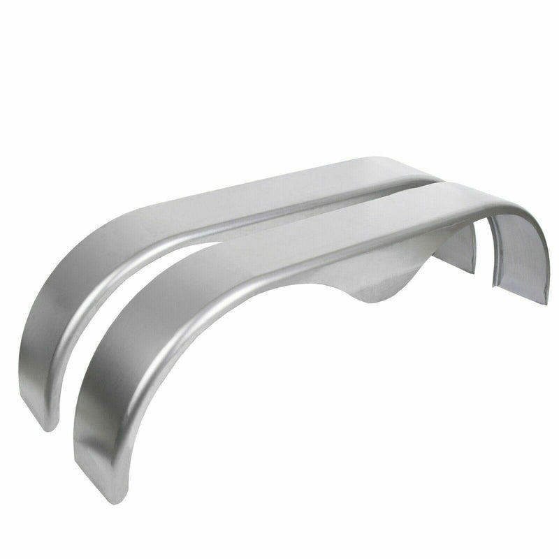 DURAFORCE For 13” 14” 15” Heavy Duty Round Plate Tandem Axle Trailer Fenders 9" x 66" x18"
