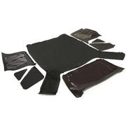 DURAFORCE Black replacement Soft Top Tinted Windows FOR Jeep Wrangler TJ 1997-2006