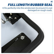 DURAFORCE Fit Can-Am Defender 2016-2024 HD 5/8/10 Scratch Resistant Flip Windshield 3-IN-1