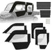 DURAFORCE 2017-2022 For Can-Am Defender Max HD10 HD8 4-Upper Half Soft Upper Doors