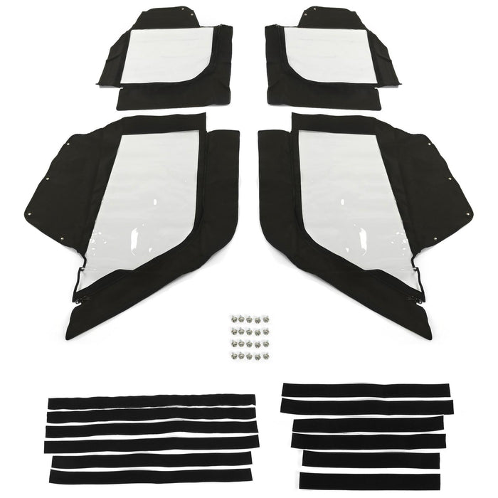 DURAFORCE 2017-2022 For Can-Am Defender Max HD10 HD8 4-Upper Half Soft Upper Doors