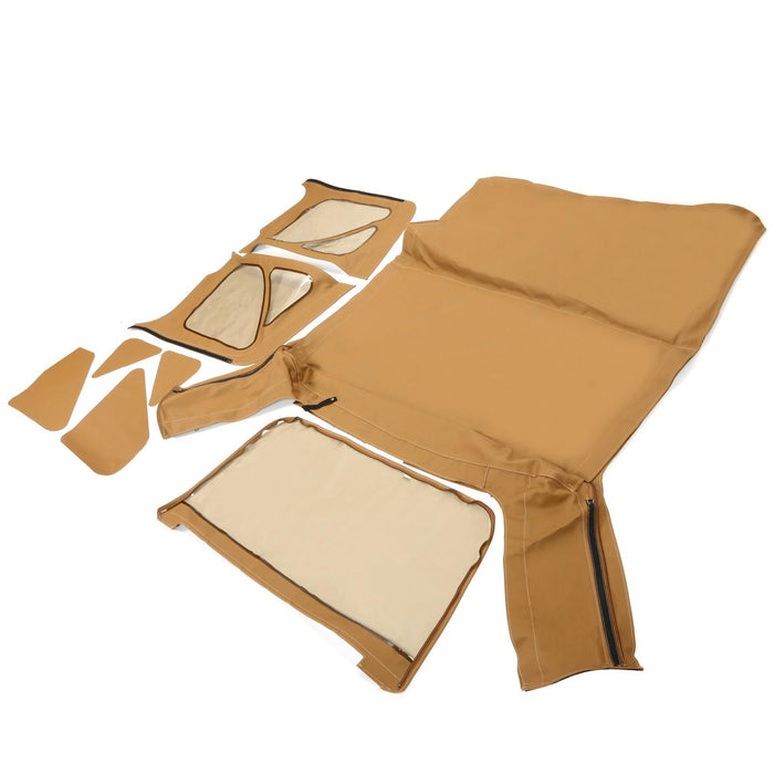 DURAFORCE For Jeep Wrangler TJ Soft top Replacement, 1997-2006, Tinted Windows