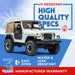 DURAFORCE For Jeep Wrangler TJ Soft top Replacement, 1997-2006, Tinted Windows