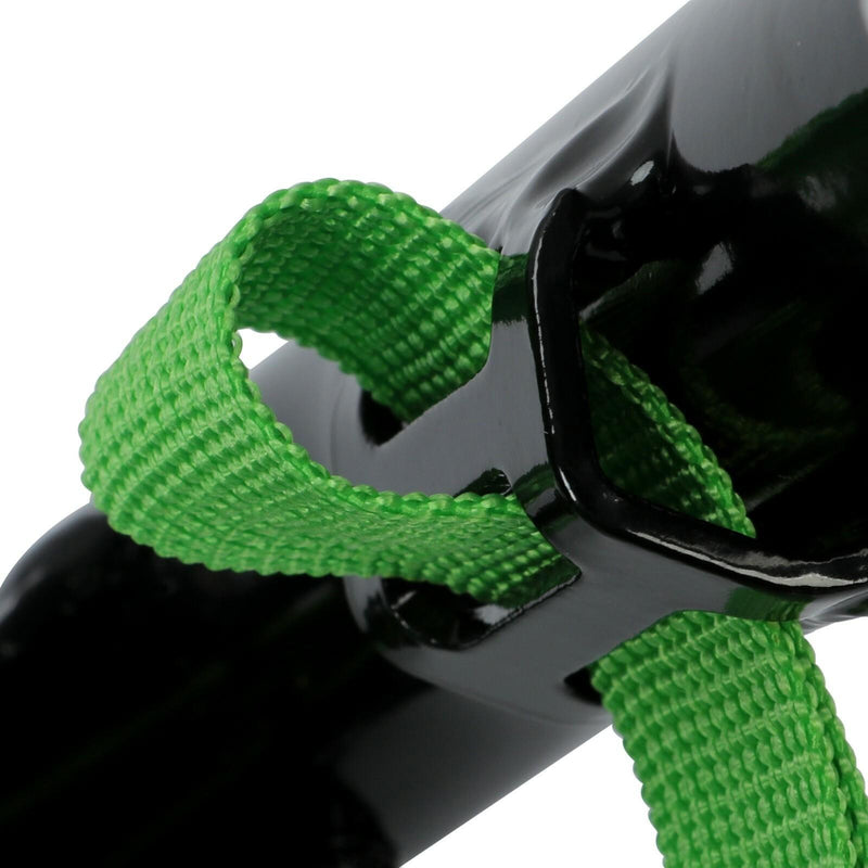 DURAFORCE For Kawasaki KFX450R 2008-2015 Nerf Bars Pro Peg Heel Guard Black Nerf Green Net