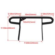DURAFORCE For Yamaha Raptor 660 660R 2001-2005 / YFZ450 Rear Wide Bumper Grab Bar Black
