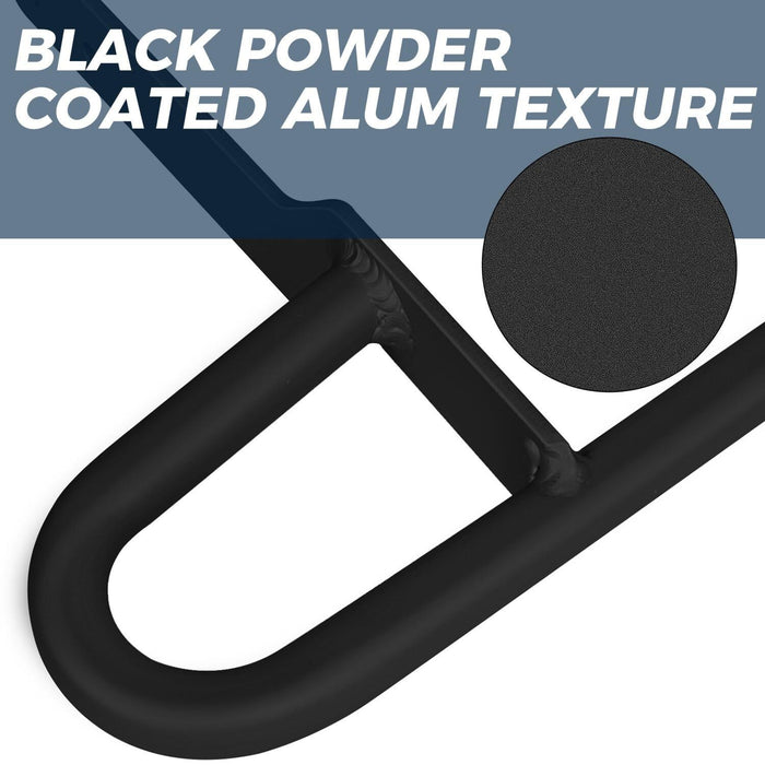 DURAFORCE For Yamaha Raptor 660 660R 2001-2005 / YFZ450 Rear Wide Bumper Grab Bar Black