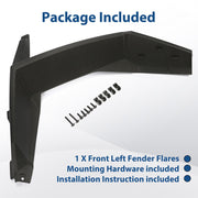 DURAFORCE For 2014-2024 Polaris RZR 900/S Trail Front Left Fender Flares Flair 5439760-070