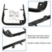 DURAFORCE For Yamaha Raptor 700 700R YFM700 YFM700R 2006-24 Grab Bar Rear Bumper Aluminum