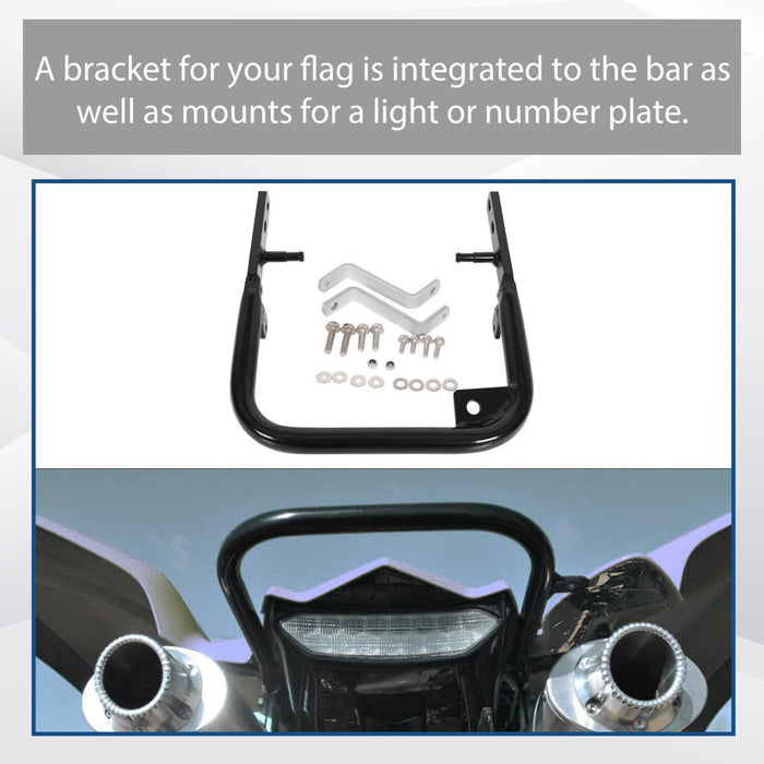 DURAFORCE For Yamaha Raptor 700 700R YFM700 YFM700R 2006-24 Grab Bar Rear Bumper Aluminum