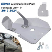 DURAFORCE For 2013-2024 Honda CRF110F Aluminum Skid Plate Engine Guard Protector
