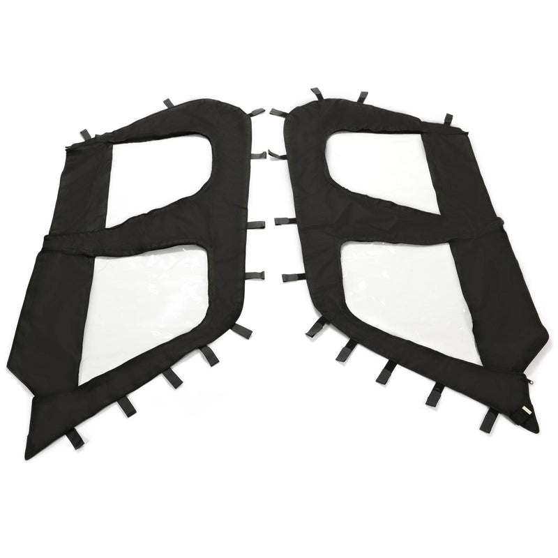 DURAFORCE Soft Doors Cab Enclosure Set For 2012-2022 Kawasaki Teryx4 4 seat UTV models