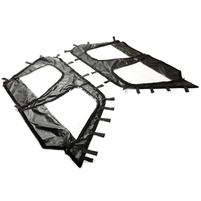 DURAFORCE Soft Doors Cab Enclosure Set For 2012-2022 Kawasaki Teryx4 4 seat UTV models