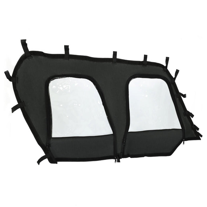 DURAFORCE Soft Doors Cab Enclosure Set For 2012-2022 Kawasaki Teryx4 4 seat UTV models