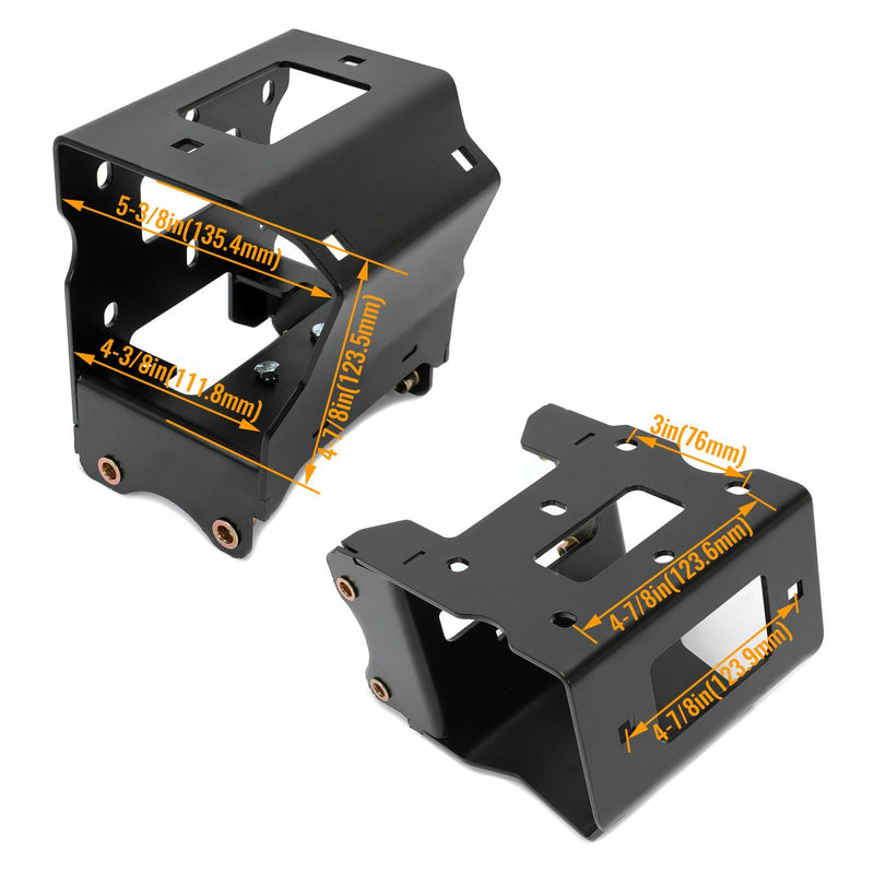 DURAFORCE For Polaris Sportsman 400 450 500 550 570 800 850 ATV Winch Mount Plate Brackets