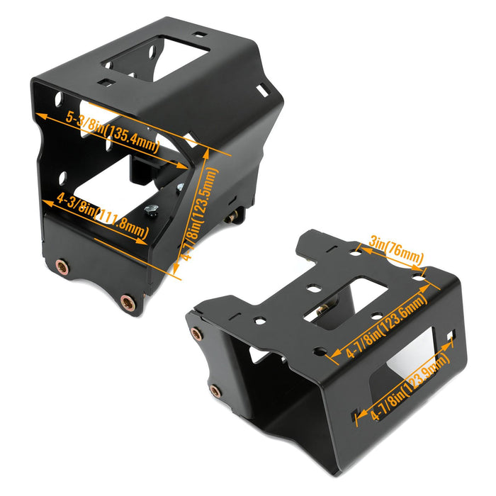 DURAFORCE For Polaris Sportsman 400 450 500 550 570 800 850 ATV Winch Mount Plate Brackets