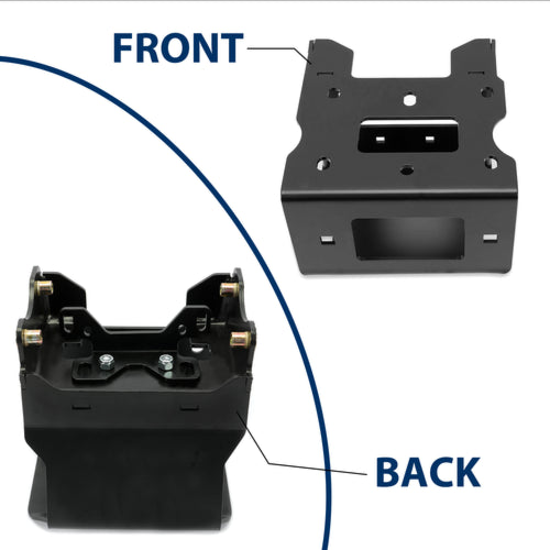 DURAFORCE For Polaris Sportsman 400 450 500 550 570 800 850 ATV Winch Mount Plate Brackets