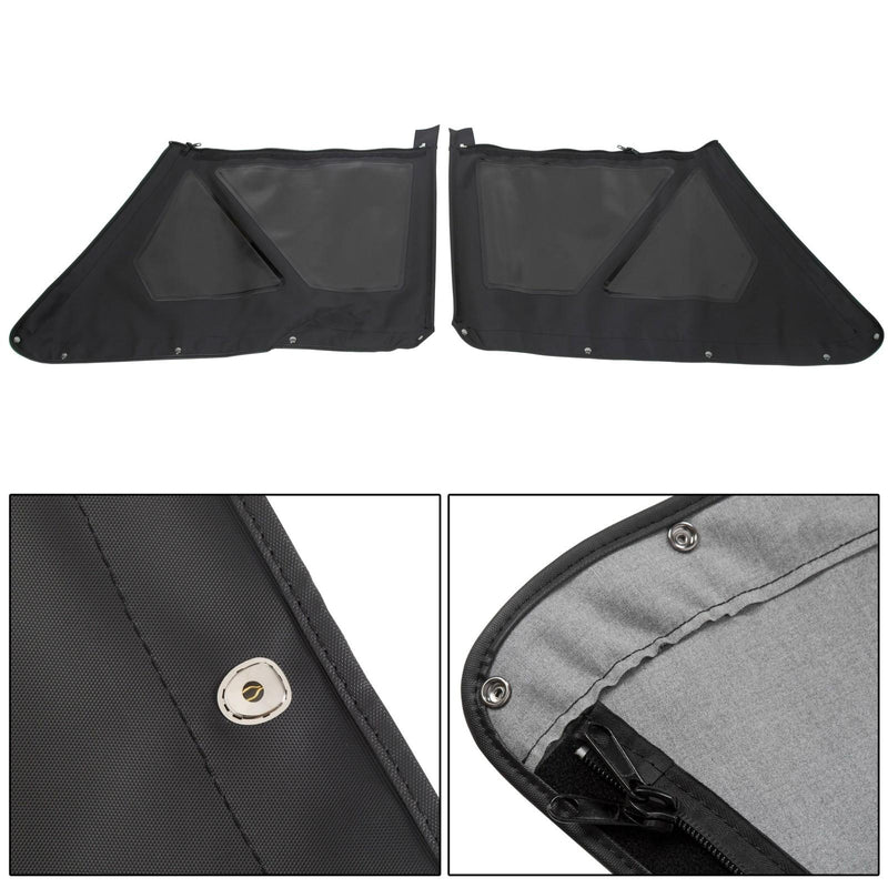 DURAFORCE For 86-94 Suzuki Samurai Soft Top 98515 & Zippered Windows w/ Steel Support Bow