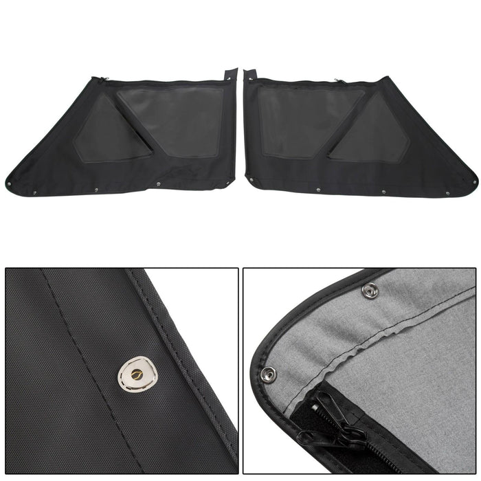 DURAFORCE For 86-94 Suzuki Samurai Soft Top 98515 & Zippered Windows w/ Steel Support Bow