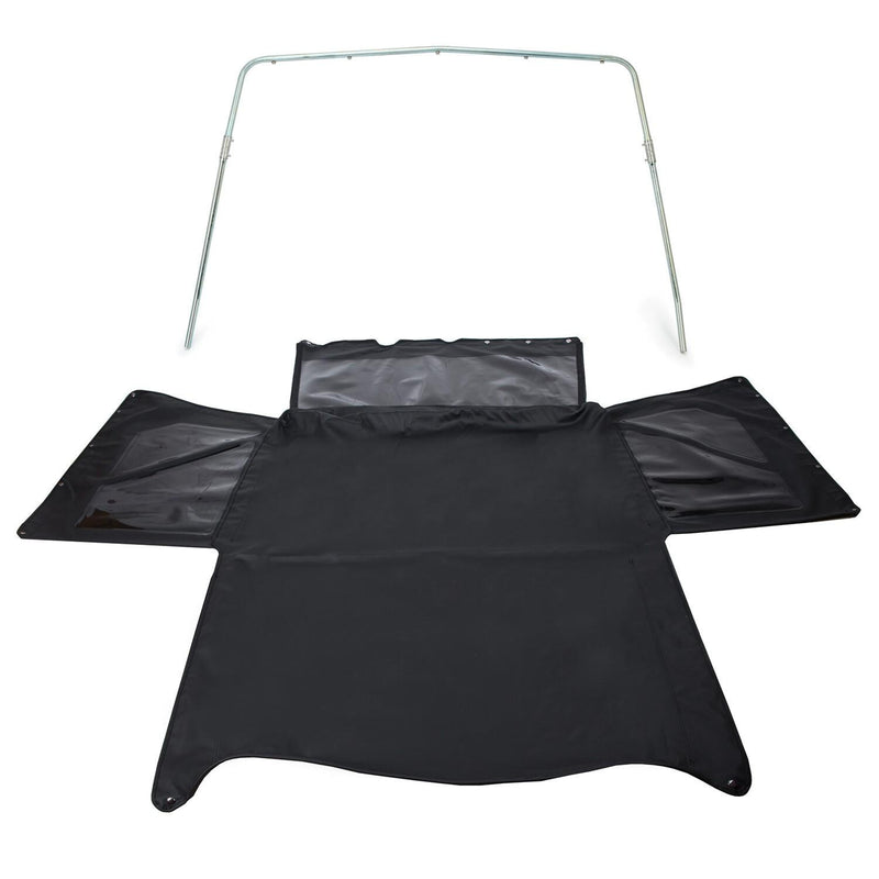 DURAFORCE For 86-94 Suzuki Samurai Soft Top 98515 & Zippered Windows w/ Steel Support Bow