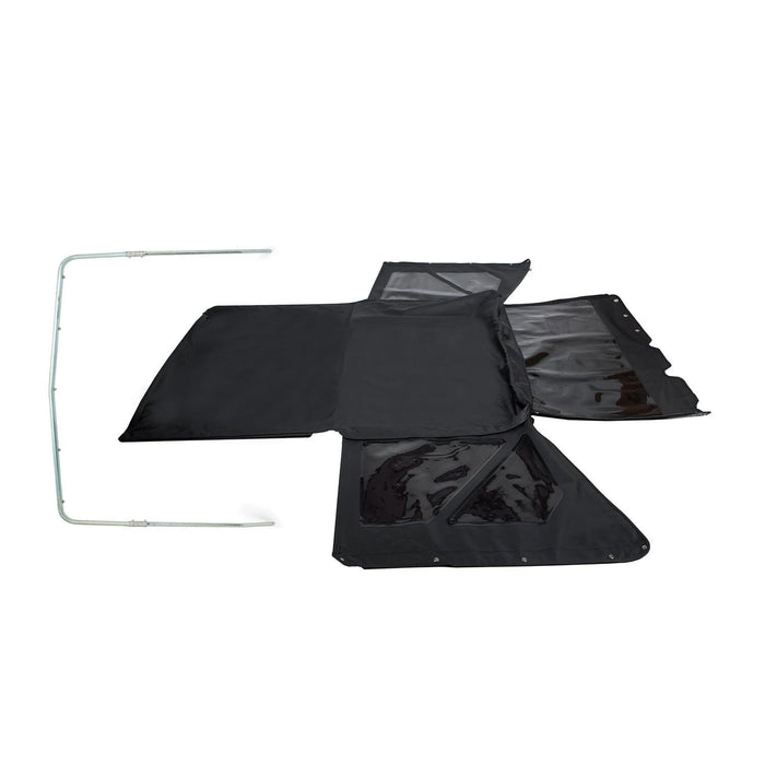 DURAFORCE For 86-94 Suzuki Samurai Soft Top 98515 & Zippered Windows w/ Steel Support Bow