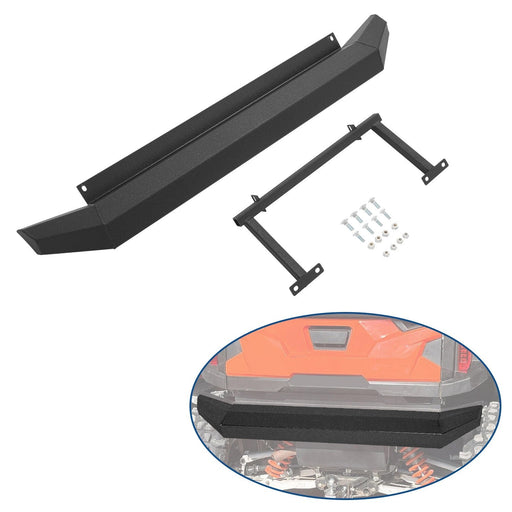 DURAFORCE Heavy-Duty Steel Rear Bumper Powder Coated For 2016-2023 Polaris General XP 1000