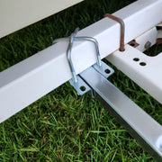 DURAFORCE 2PCS Boat Trailer 40" Zinc-Plated Guide On Post PVC Poles For Sailboat Trailer