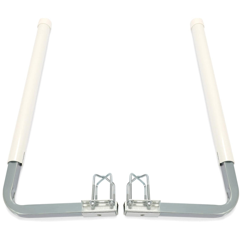 DURAFORCE 2PCS Boat Trailer 40" Zinc-Plated Guide On Post PVC Poles For Sailboat Trailer