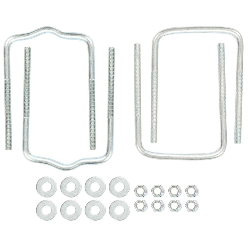 DURAFORCE 2PCS Boat Trailer 40" Zinc-Plated Guide On Post PVC Poles For Sailboat Trailer