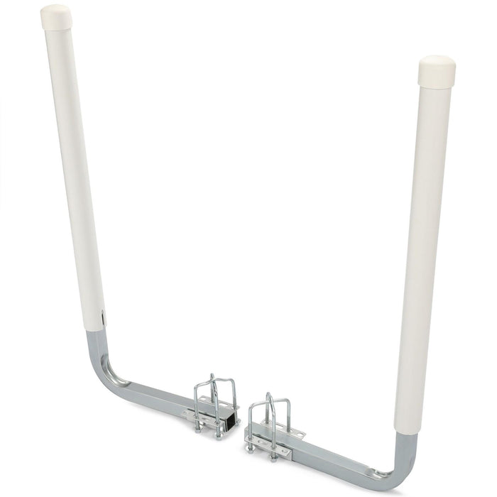 DURAFORCE 2PCS Boat Trailer 40" Zinc-Plated Guide On Post PVC Poles For Sailboat Trailer