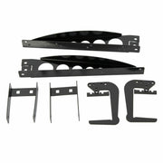 DURAFORCE RV 4'' Square Rear Bumper Mounted Cargo Box Generator Tray Support Arms Bracket