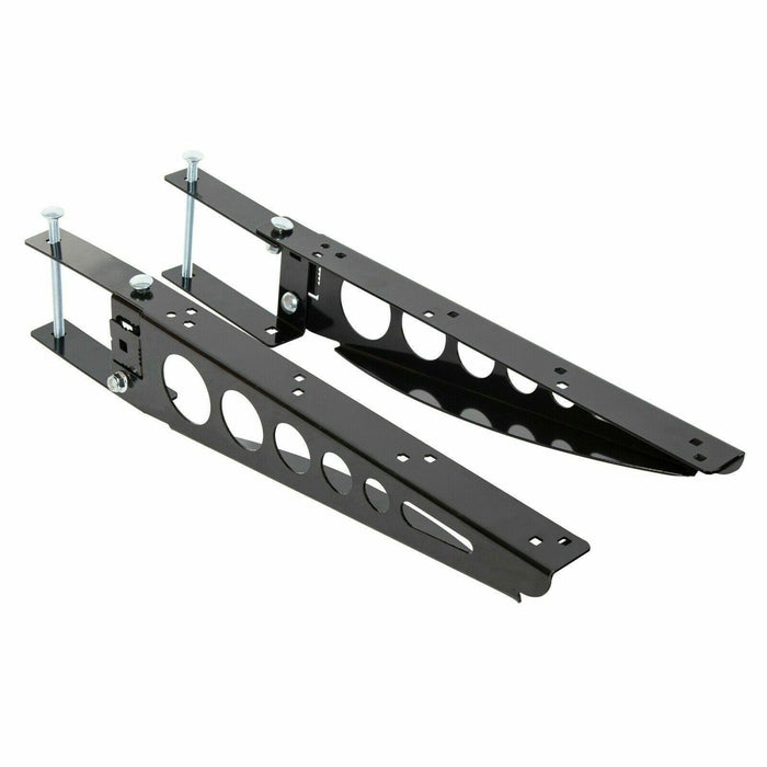 DURAFORCE RV 4'' Square Rear Bumper Mounted Cargo Box Generator Tray Support Arms Bracket