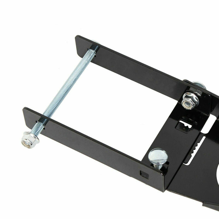 DURAFORCE RV 4'' Square Rear Bumper Mounted Cargo Box Generator Tray Support Arms Bracket