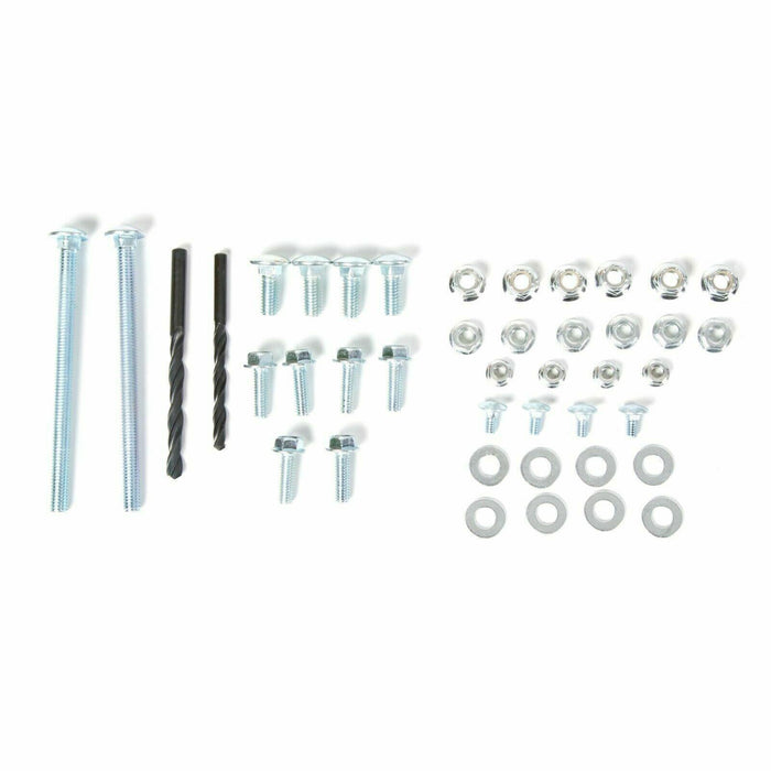 DURAFORCE RV 4'' Square Rear Bumper Mounted Cargo Box Generator Tray Support Arms Bracket