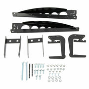 DURAFORCE RV 4'' Square Rear Bumper Mounted Cargo Box Generator Tray Support Arms Bracket