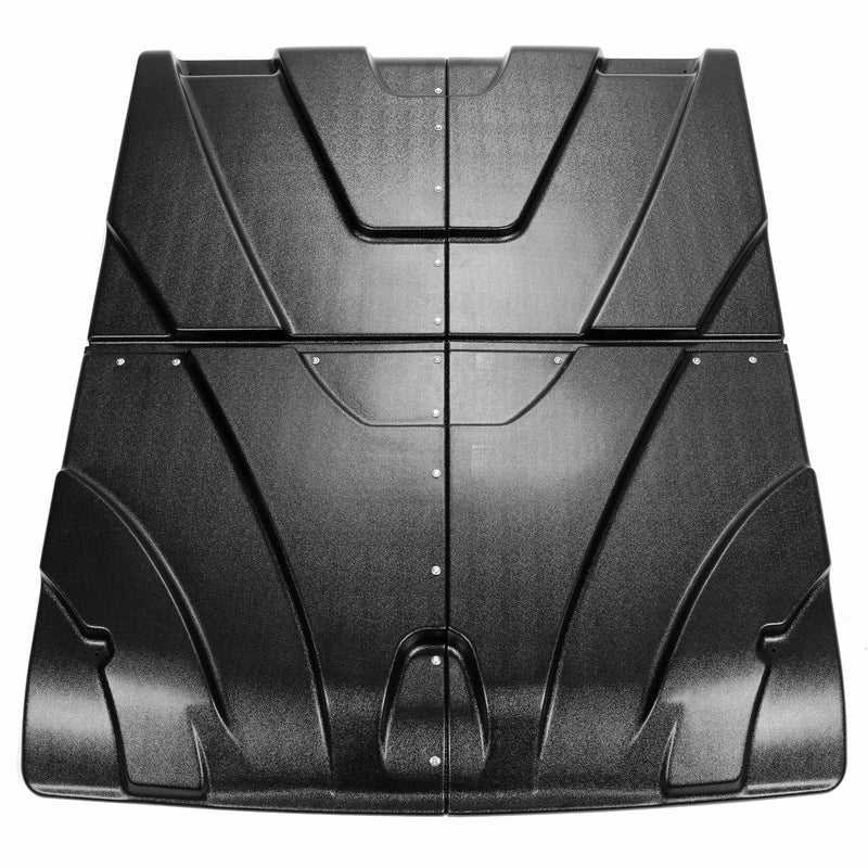 DURAFORCE For Polaris Ranger XP 1000 900 Crew 2015-2024 Top Hard Roof UTV Black